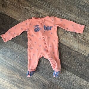 Just One You Carter's‎ Little Sister Footed Pajamas Sleepsuit NB